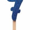 N. GLITTER BLU PICCOLO LEGNO