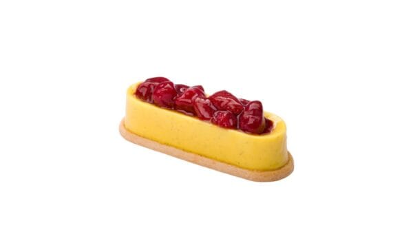 Monoporzione Crema e fragola senza glutine e senza lattosio