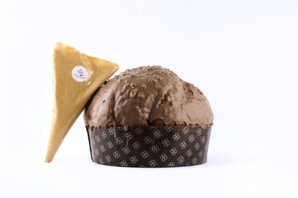 Panettone arachidi salate e caramello