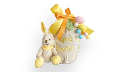 Sacchetto Happy Easter con uovo