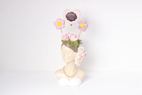Vasetto Donna con collana